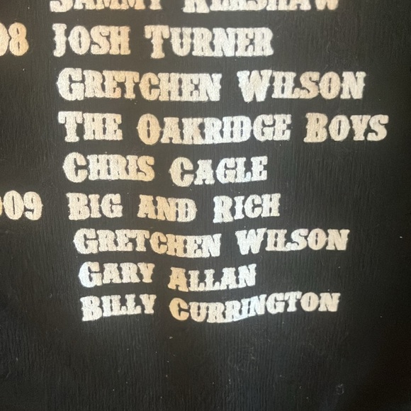 Vintage Country Concert T Shirt. #2. Jam in the Valley size XL - Picture 8 of 11